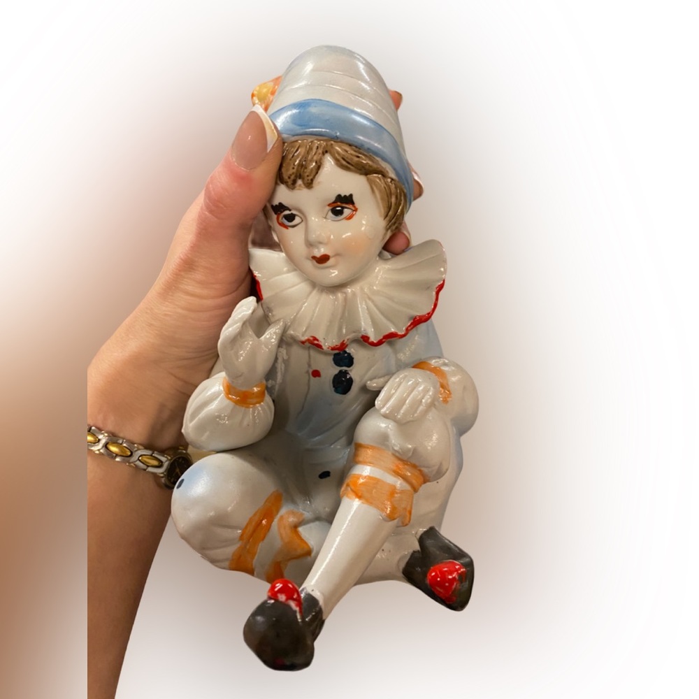 Vintage clown music box